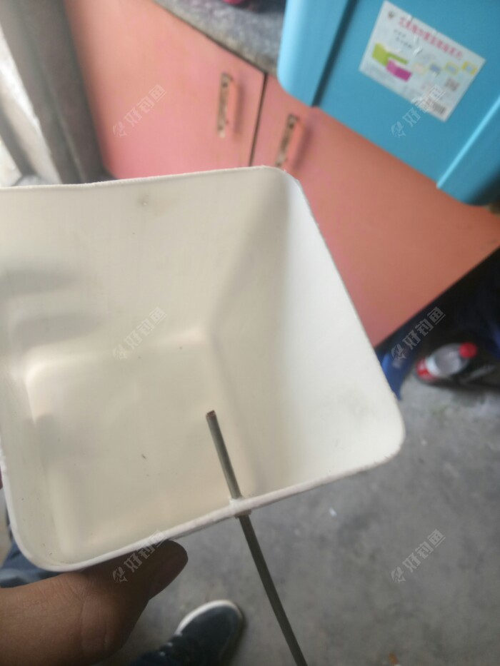 用铁丝传过来试试，把眼整合适喽