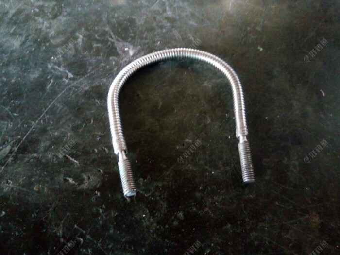 插入后也是可以随意弯曲的，U型