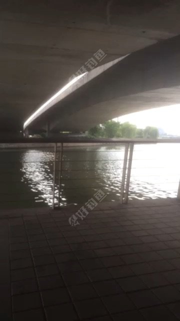 萧林大桥下运河