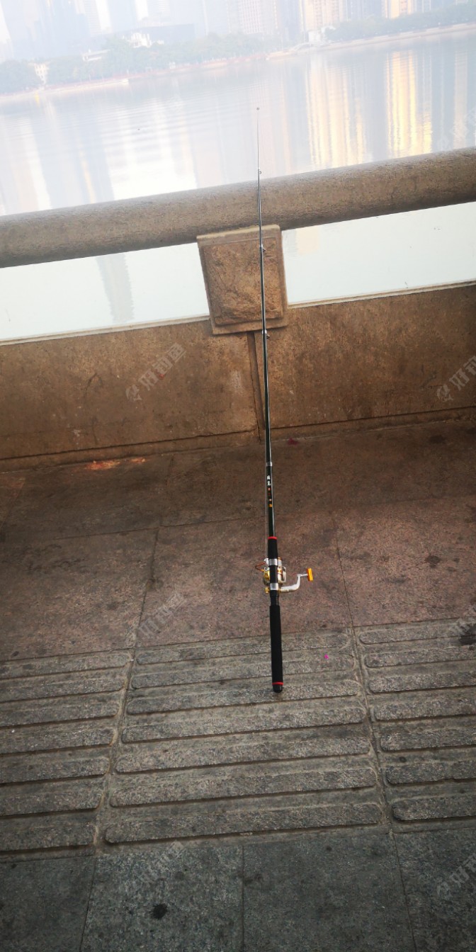 这只海竿是昨天刚到货的，我