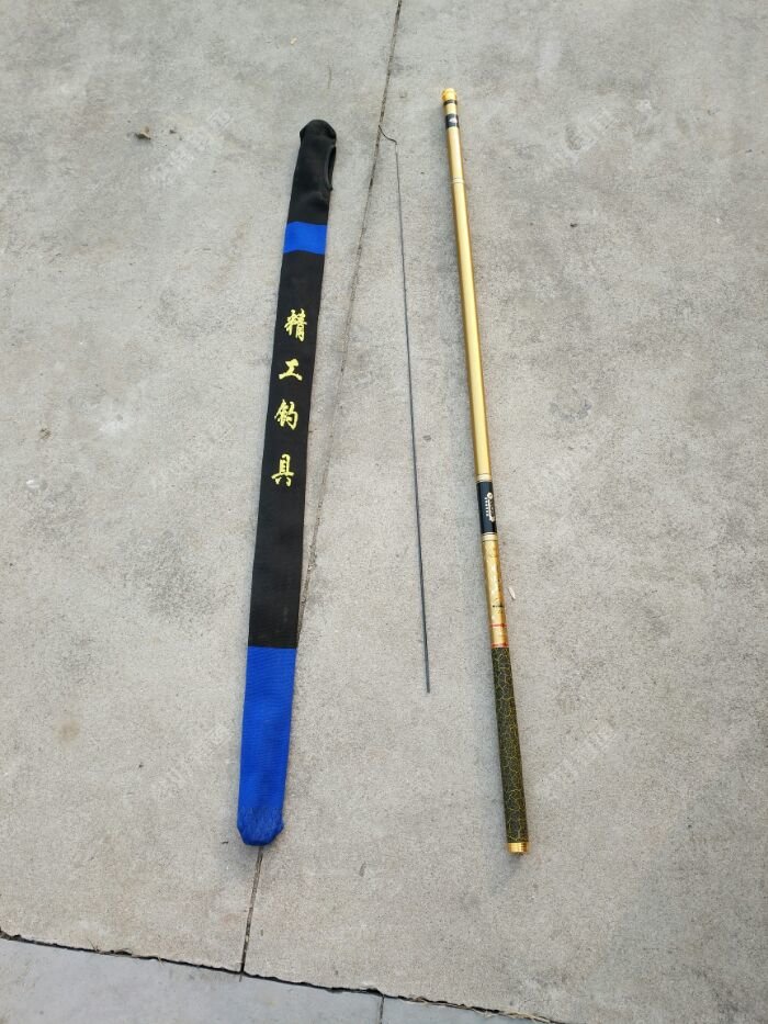 转手72米的龙纹鲤鱼竿一根