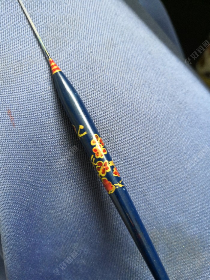大漆芦苇手绘鲫鱼底钓浮漂