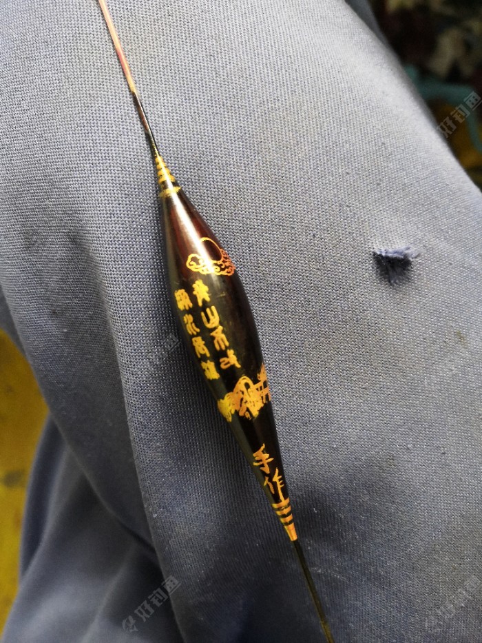 大漆芦苇手作浮漂彩绘浮漂