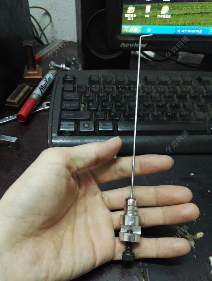 小导柱改成的挡针