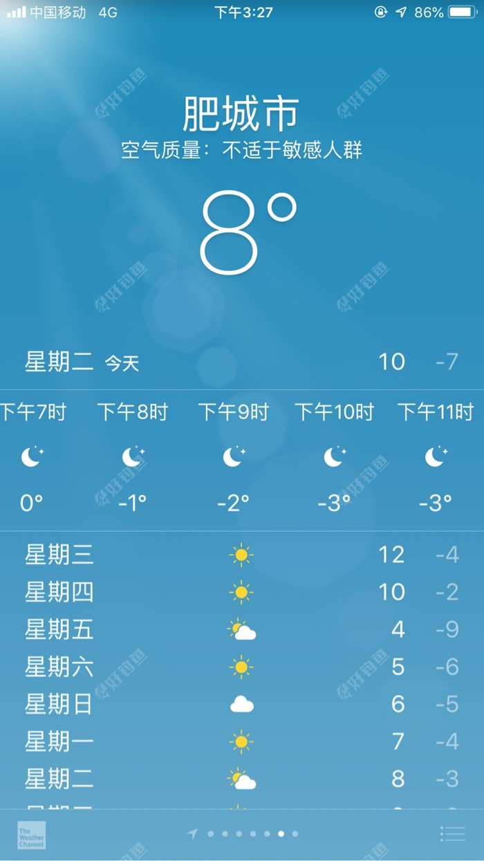 今天有事情,下午三点二十七到达钓点,今天最高气温8度