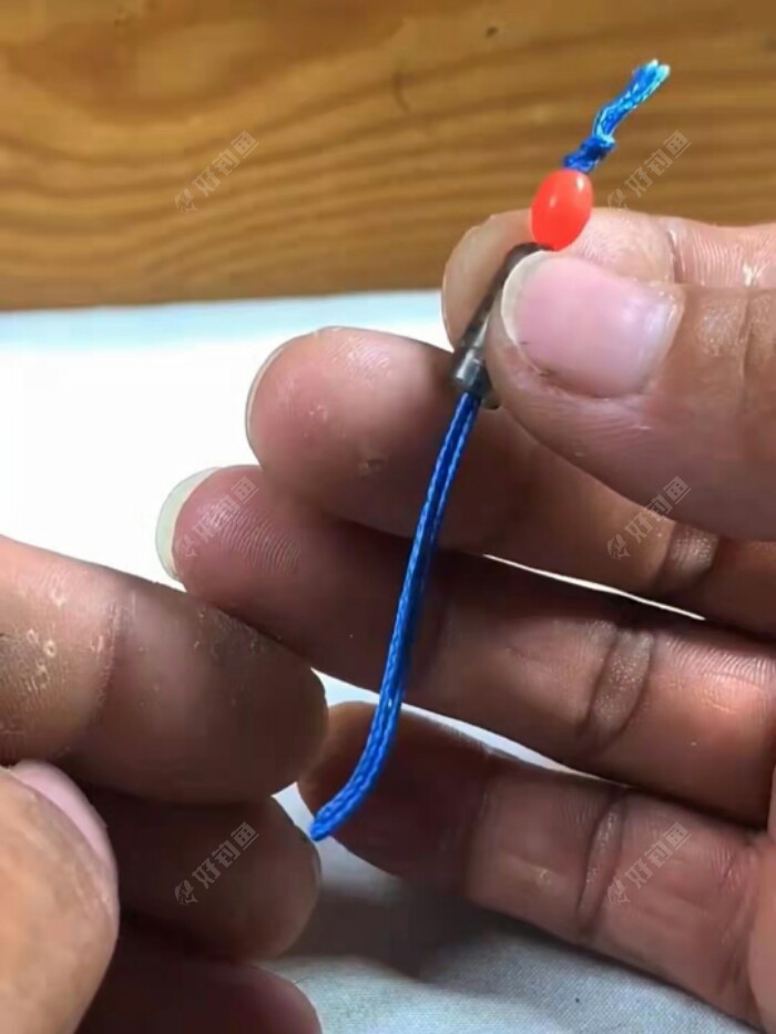 大物线组制作之加固竿稍结对接主线